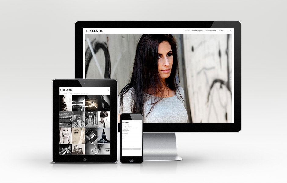 Responsive Internetseite PIXELSTIL